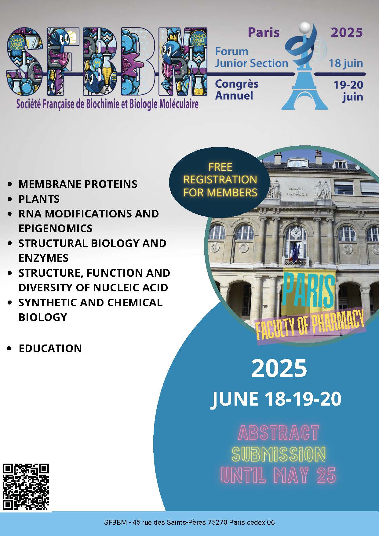 Congrès annuel de la SFBBM 2025